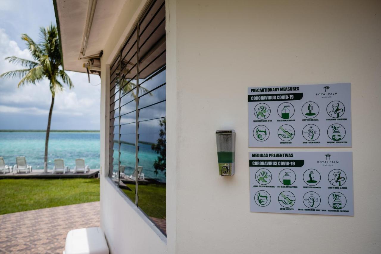 Royal Palm Bacalar Cabanas & Lagoon Club Экстерьер фото
