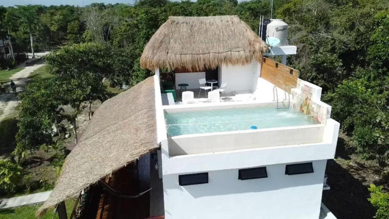 Royal Palm Bacalar Cabanas & Lagoon Club Экстерьер фото
