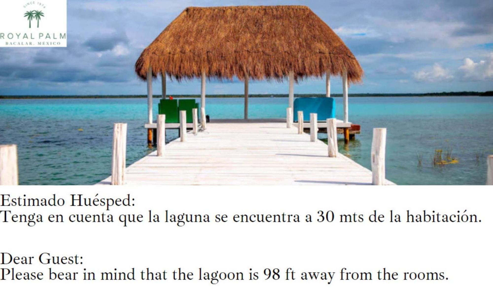 Royal Palm Bacalar Cabanas & Lagoon Club Номер фото